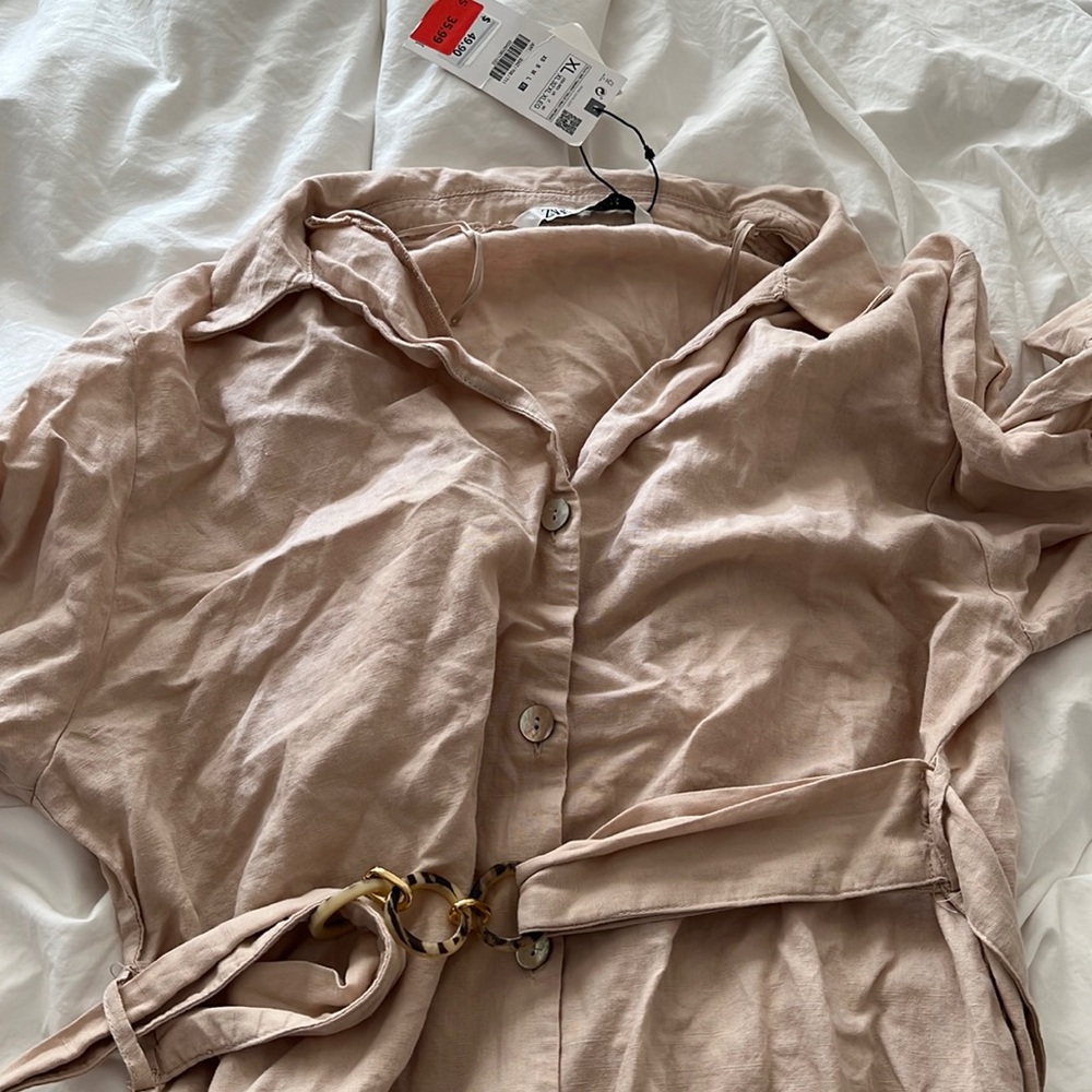 NWT Zara Linen Dress